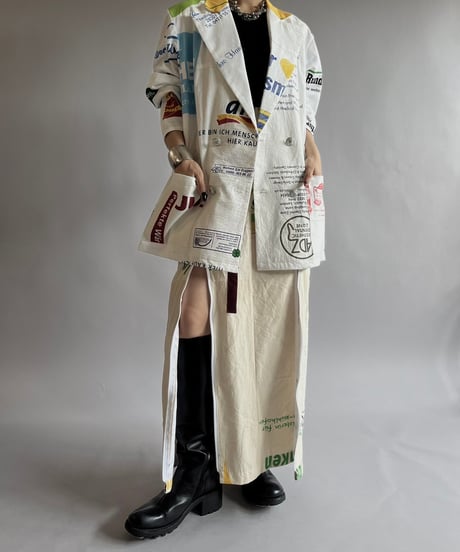 【RE;CIRCLE】RE Eco-Friendly Bag Belt Bag Skirt  / 240905-034