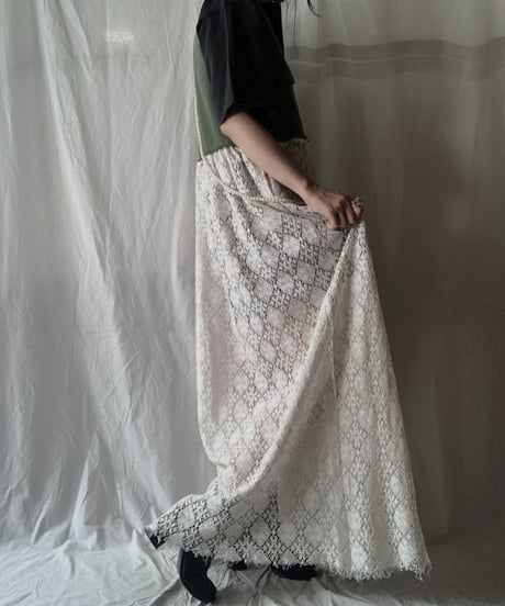 【RE;CIRCLE】 RE Lace×Fatique N/S One-piece②/210714-013