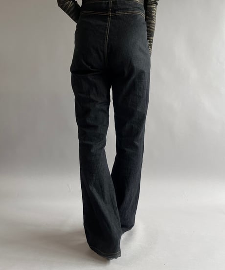 【USED】Flare Denim Pants/ 240907-018