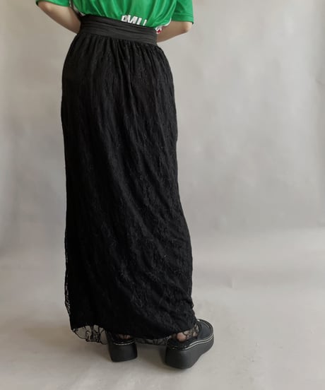 【USED】   Lace Long Skirt / 230610-032