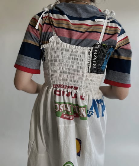 【RE;CIRCLE】RE Eco-Friendly Bag Camisole One-piece / 220512-020