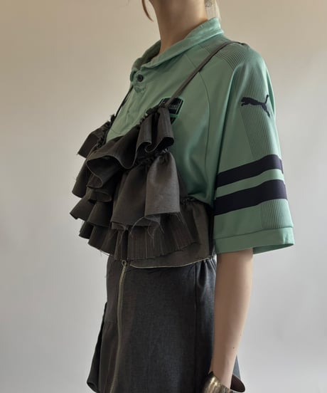 【RE;CIRCLE】 RE Suit Frill Bustier / 250717-002