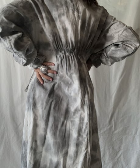 【RE;CIRCLE】 RE Medical Tie Dye L/S Gown /210613-013