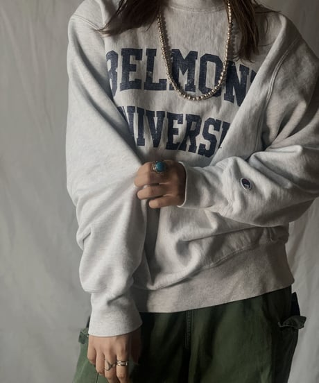 【USED】  Champion Reverse Weave Sweat BELMONT UNIV./210516-015