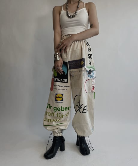 【RE;CIRCLE】 RE Eco-Friendly Bag Pants / 220707-004
