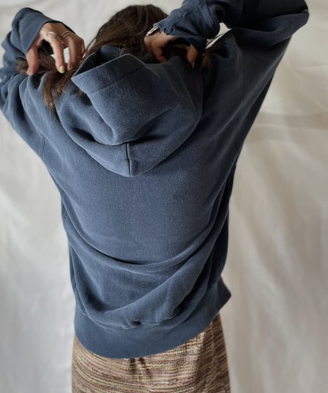 【USED】  Champion Reverse Weave Hoodie CARROL BASEBALL/210902-018