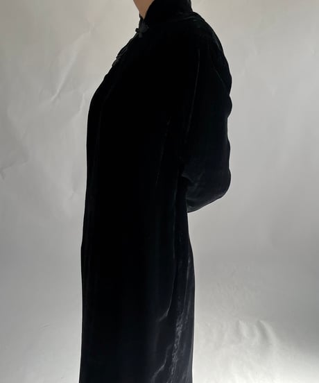 【USED】 Velour China Dress /241214-015