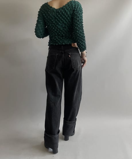 【USED】L/S Popcorn Top/ 230909-013