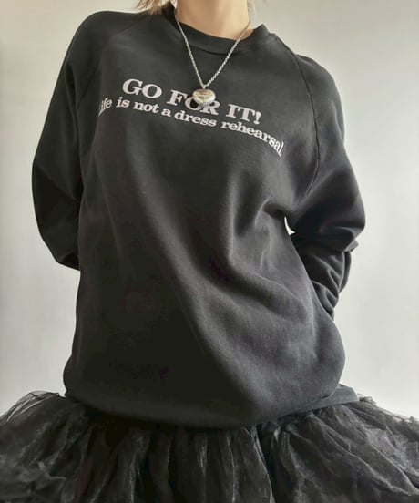 【USED】 Made in USA Anvil GO FOR IT! Sweat / 251206-005