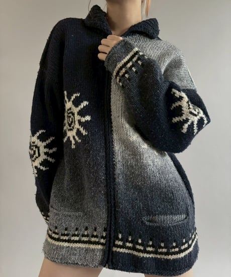 【USED】 Vintage Ecuador Knit/ 260104-004