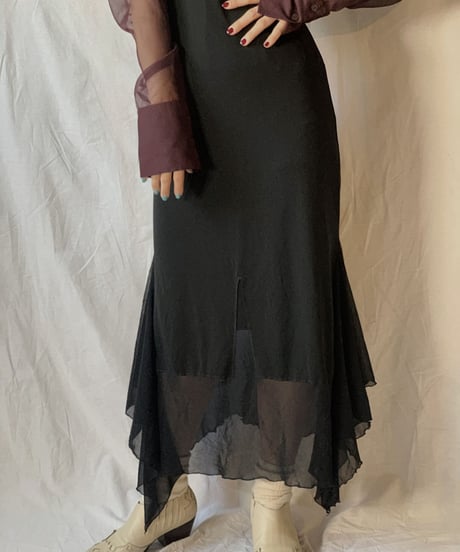 【USED】 Poly Camisole Dress ①  /210318-006