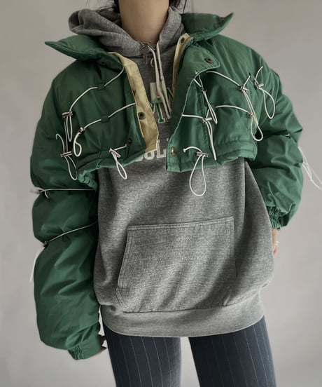 【RE;CIRCLE】 RE Draw Code Short Down Jacket / 230126-004