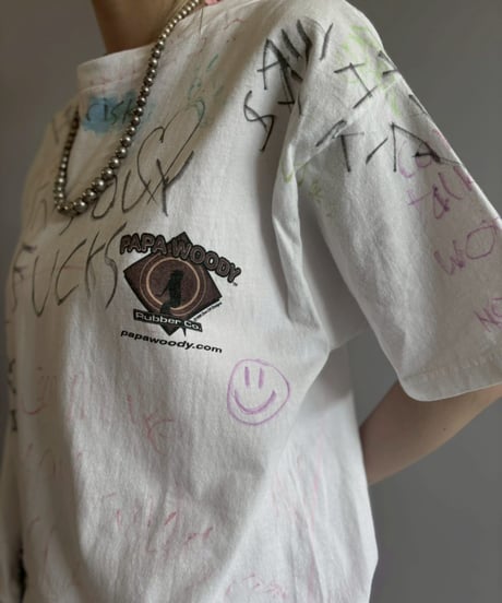 【USED】 98's FRUIT OF THE LOOM Memorial T-Shirt / 260523-026