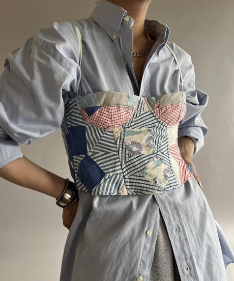 【RE;CIRCLE】 Re Corset Quilt /  240926-012