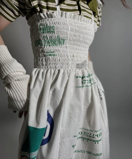 【RE;CIRCLE】 RE Eco Bag Camisole One-piece② /220407-002