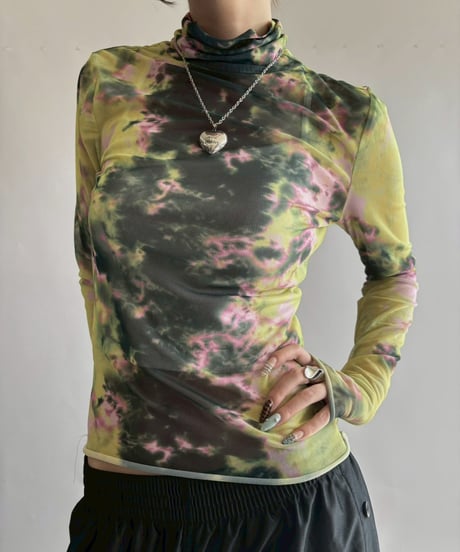 【USED】 Design Sheer Top /251018-002