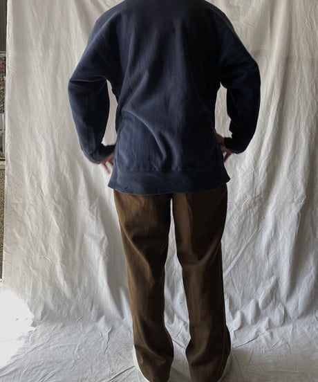 【USED】80's USA Champion Reverse Weave Sweat One Point /210213-016