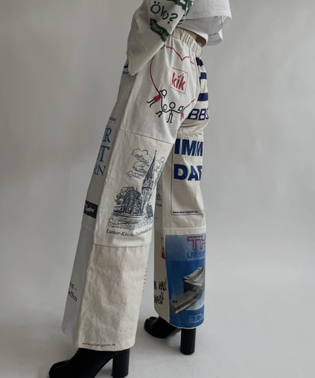 【RE;CIRCLE】 RE Eco-Friendly Bag Straight Pants / 220825-001