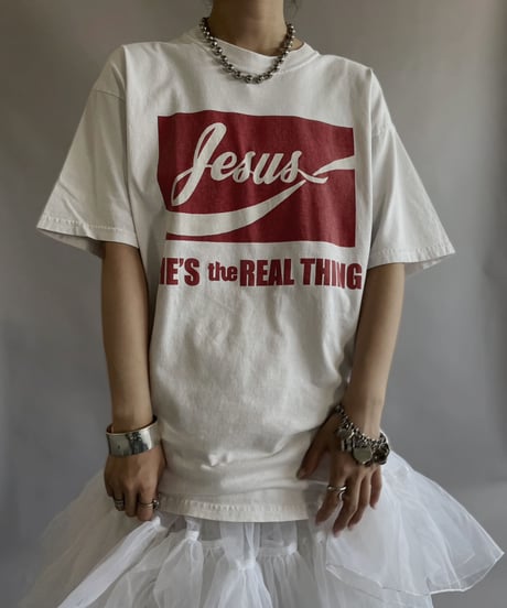 【USED】 S/S He's the real thing T-shirt / 230603-005