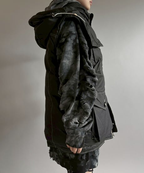 【USED】 Stitch Design Down Vest / 251227-013