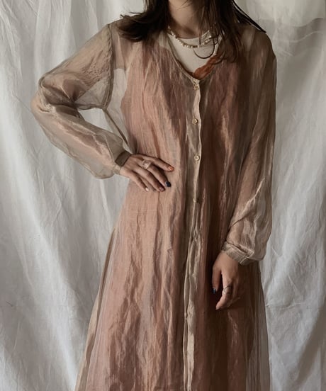 【USED】  USA See-through Gown/210506-032