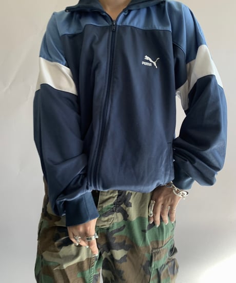 【USED】  80's Puma Jersey Top/241116-026