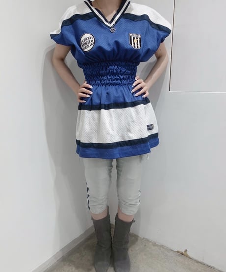 【RE;CIRCLE】 Shirring Football Shirt  /  250522-004
