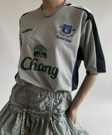 【USED】14~15's UMBRO Everton Soccer Shirt / 250712-007