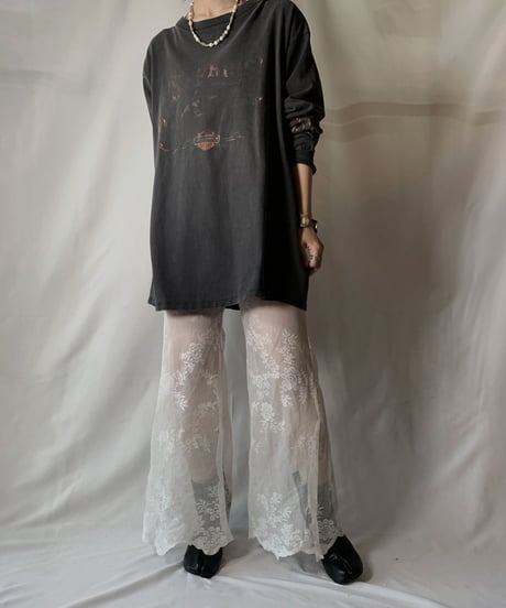 【RE;CIRCLE】 RE Lace Pants⑤/ 210801-071