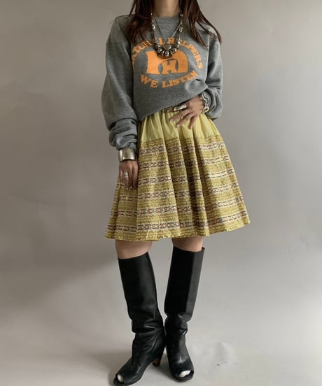 【USED】 Made in USA 90's Natural Helpers Sweat Top  /241102-021