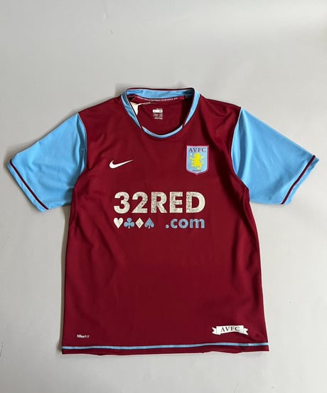 【USED】 Nike ASTON VILLA Soccer Shirt /240831-023