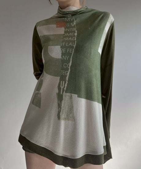 【USED】 Knit Design Top / 251220-019
