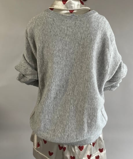 【USED】 Made in USA MVP Davis & Elkins L/S Sweat Top /241109-015
