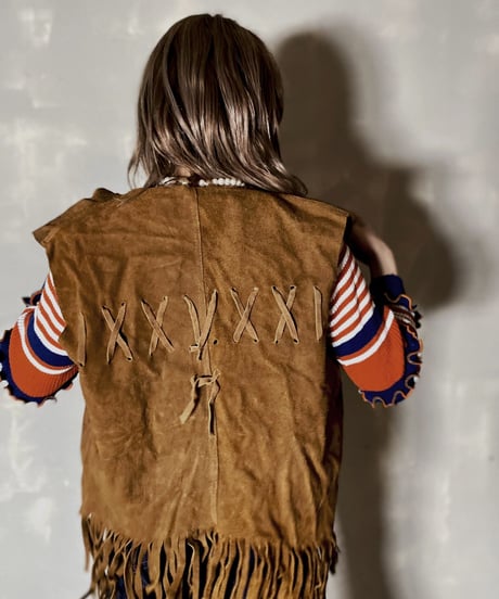 【USED】 Suede Vest  / 201125-004