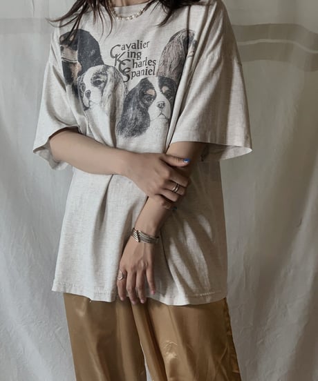 【USED】S/S T-shirt DOG⑥/210604-015