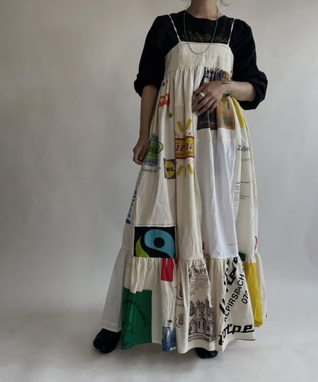 【RE;CIRCLE】 RE Eco-Friendly Bag Camisole One-piece / 220825-035