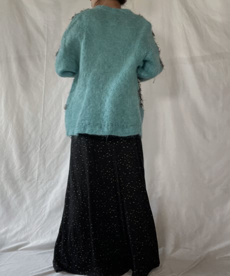 【USED】    Mohair Knit Cardigan/211216-015
