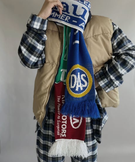 【RE;CIRCLE】 RE Soccer Long Scarf / 221224-048