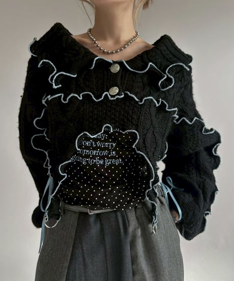 【RE;CIRCLE】 RE Mellow Knit Bolero/ 260122-005