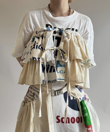 【RE;CIRCLE】 Re Eco Bag Maki Skirt /  250626-015