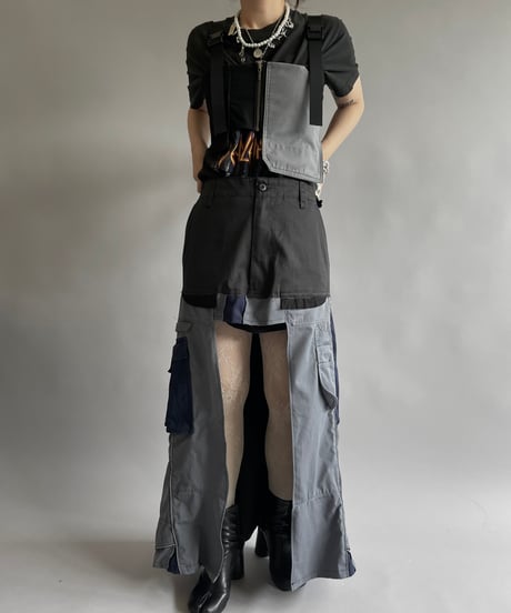 【RE;CIRCLE】 RE EURO Work Skirt / 240606-014