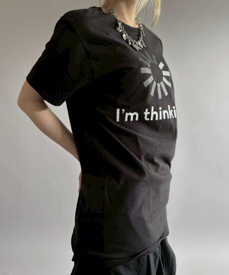 【USED】 Hanes I'm thinking T-Shirt / 260627-018