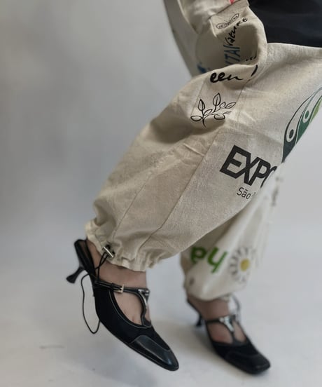 【RE;CIRCLE】 RE Eco-Friendly Bag Pants / 220707-002