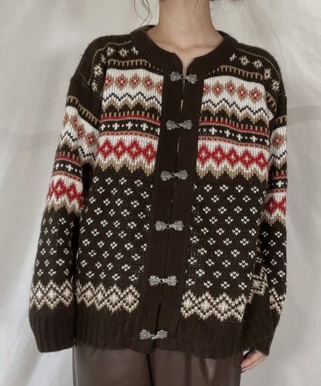 【USED】     Nordic sweater/211216-035