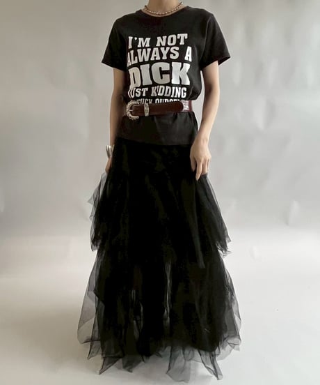 【USED】 RESIZED message T-Shirt / 250830-029