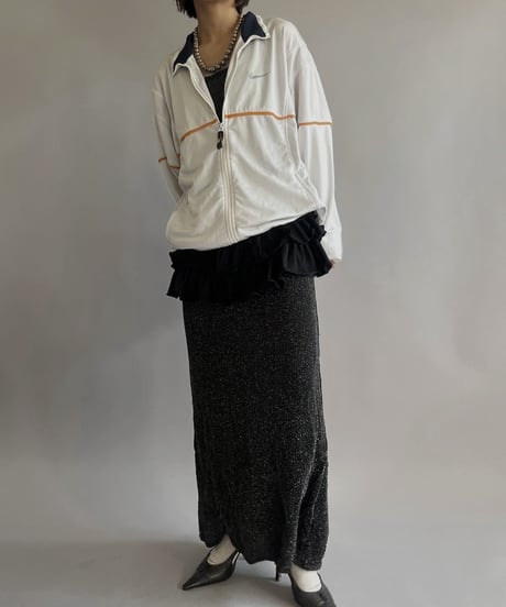 【USED】 Lame Camisole Long One-Piece/ 240224-038