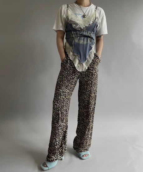 【RE;CIRCLE】 Re Mellow Leotard Camisole Top /  240725-003