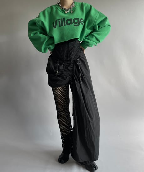 【USED】 Cut Off Sweat Top /240914-048
