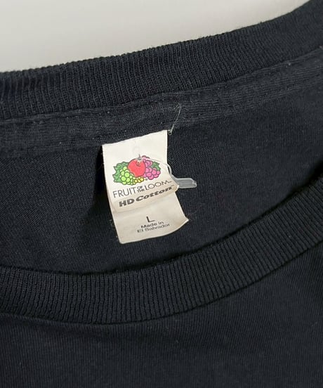 【USED】 RESIZED 00s FRUIT OF THE LOOM message T-Shirt / 250830-015