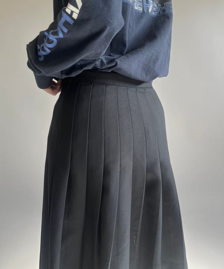 【USED】 Pleats Skirt /250201-008